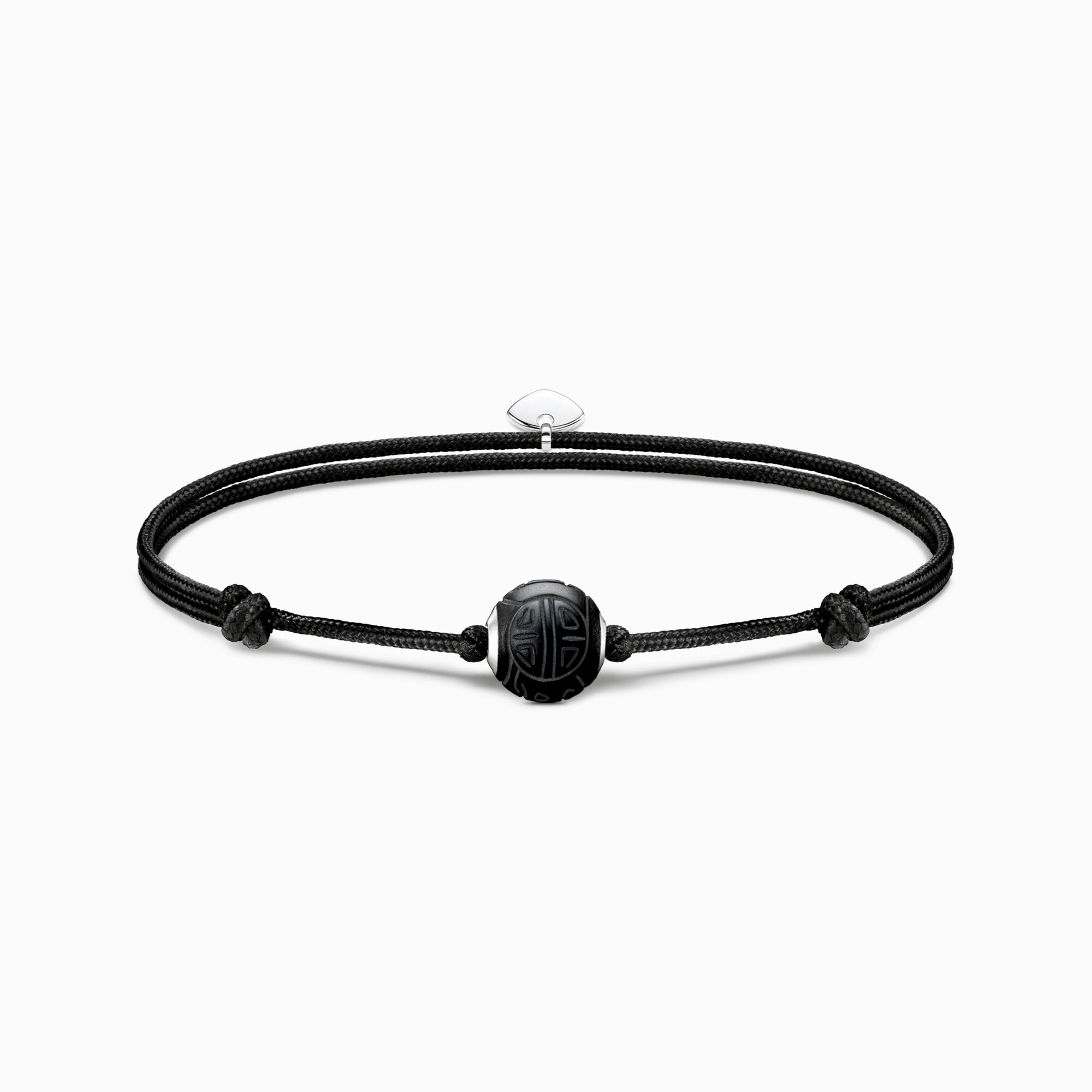 Bracelet Karma Secret with black obsidian Bead matt from the Karma Beads collection in the THOMAS SABO online store