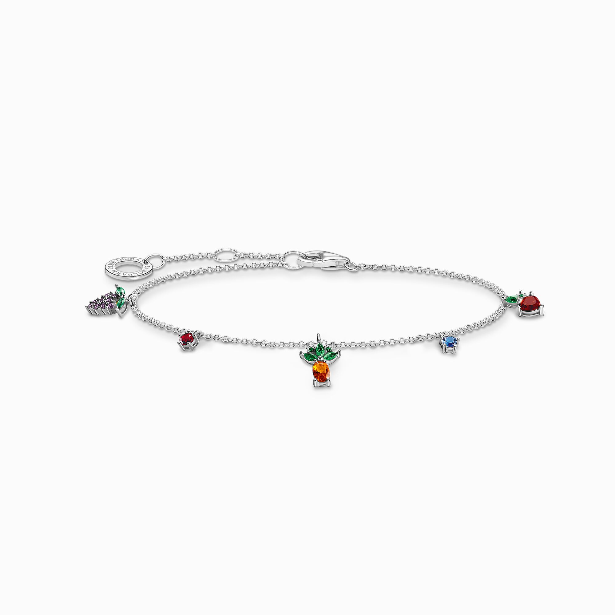 Bracelet colourful fruits silver from the Charming Collection collection in the THOMAS SABO online store