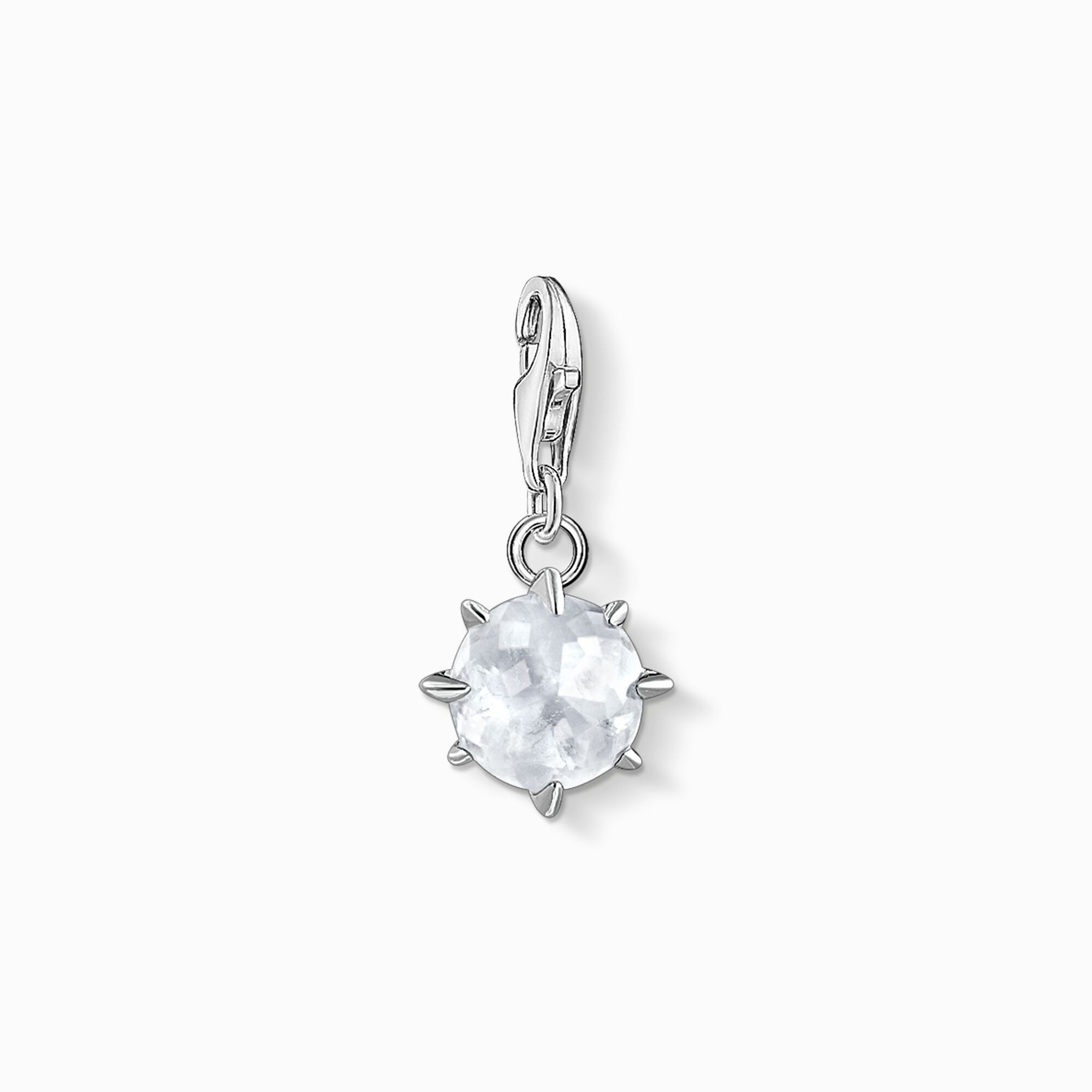 Charm pendant birth stone April from the Charm Club collection in the THOMAS SABO online store