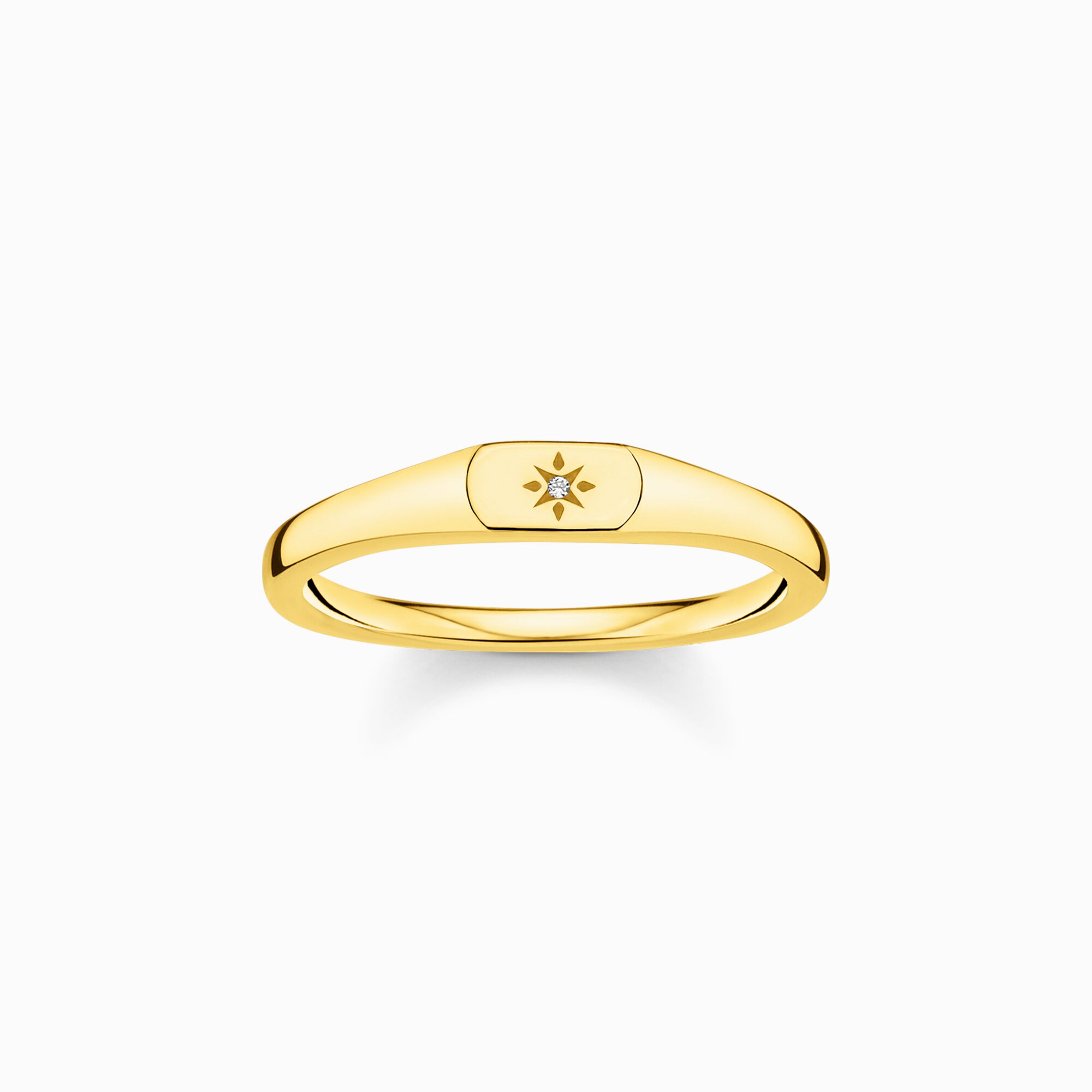 Ring star gold from the Charming Collection collection in the THOMAS SABO online store