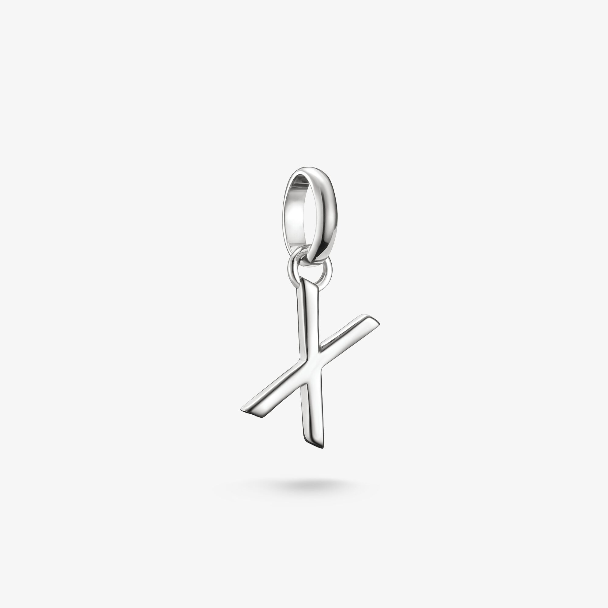 THOMAS SABO Pendentif Charm lettre X Connect argent Argent sterling, Taille: one size, pour femme