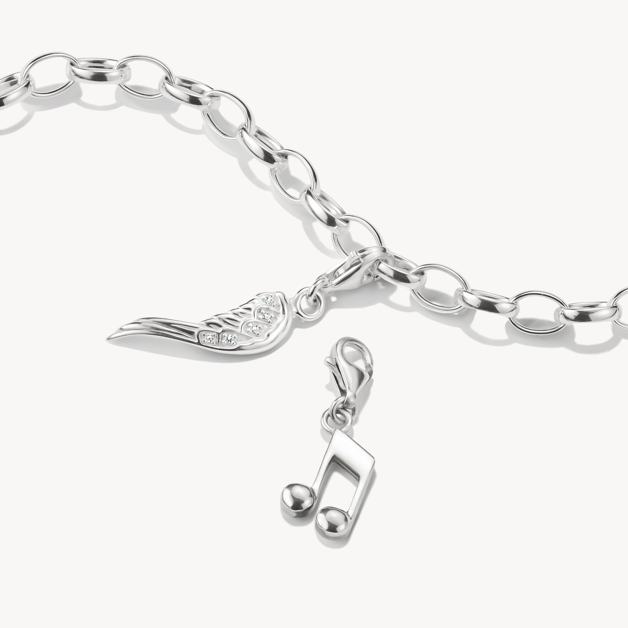 Sterling Silver Piano Keyboard Music Note Charm Bead - Fits 3mm European Charm Bracelets & Necklaces