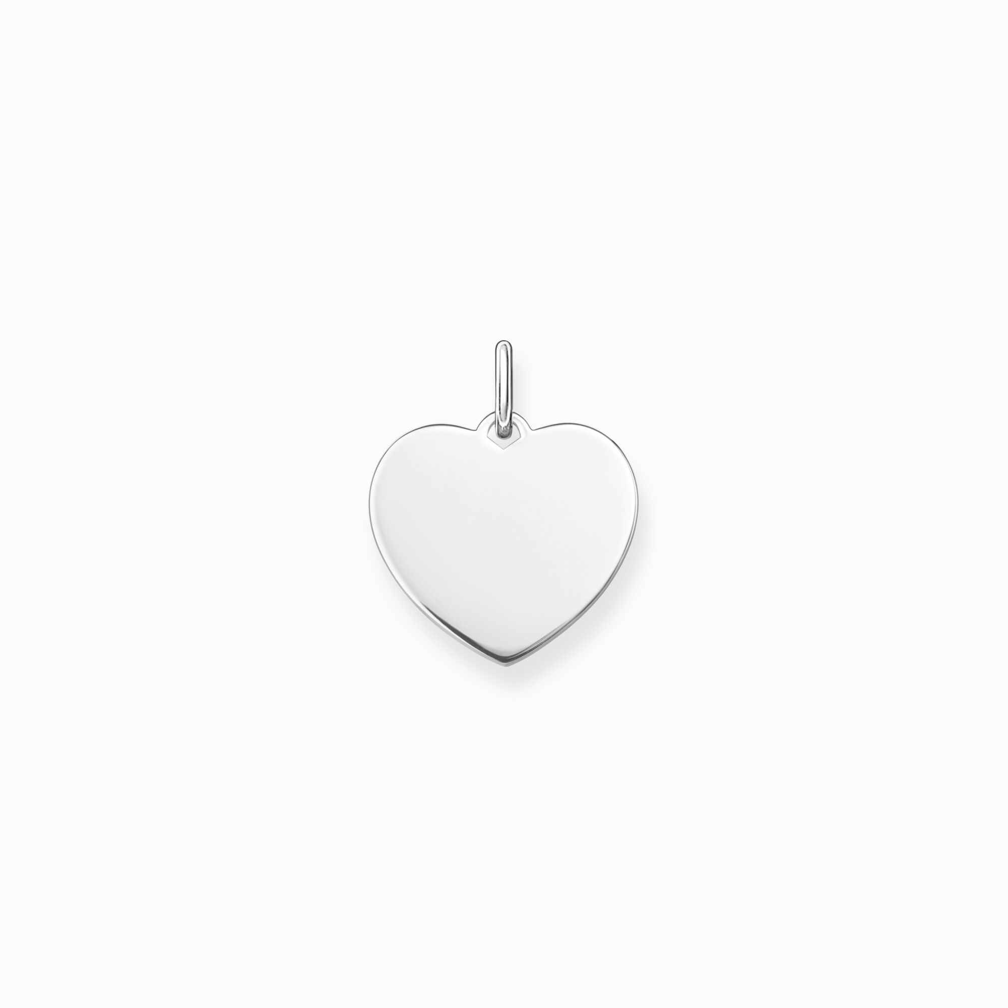 Pendant heart large silver from the  collection in the THOMAS SABO online store