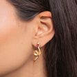 Earrings snake gold from the  collection in the THOMAS SABO online store