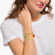 Charm-Armband mit Goldb&auml;ren Logo-Ring vergoldet aus der Charm Club Kollektion im Online Shop von THOMAS SABO