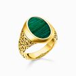 Ring gr&uuml;n-gold aus der  Kollektion im Online Shop von THOMAS SABO