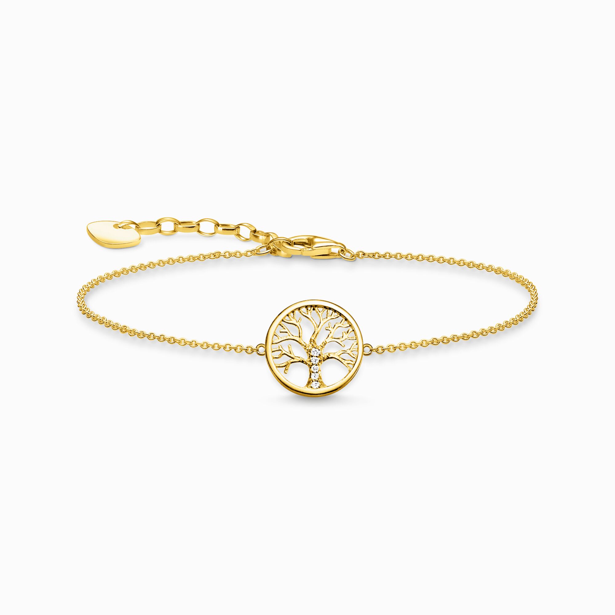 Bracelet Tree of Love gold from the  collection in the THOMAS SABO online store