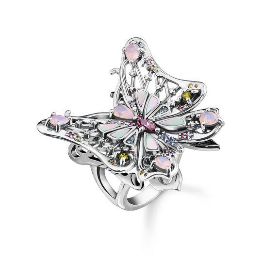 Ring butterfly silver from the  collection in the THOMAS SABO online store