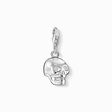 Charm pendant skull from the Charm Club collection in the THOMAS SABO online store