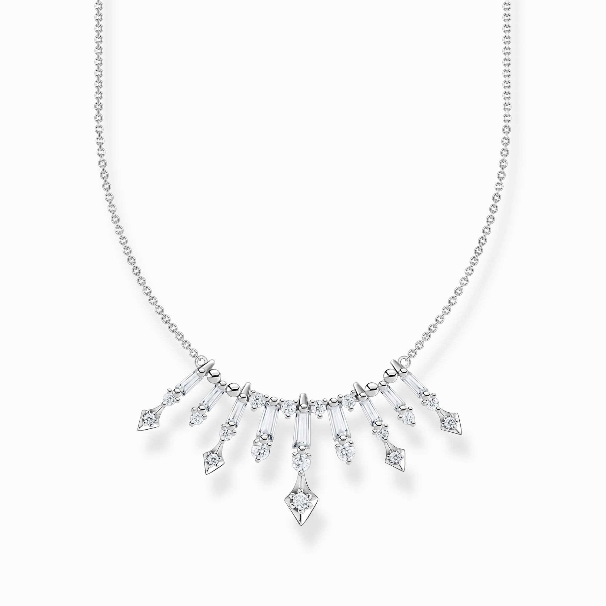 Necklace with winter sun rays silver from the  collection in the THOMAS SABO online store