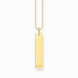 Necklace tag gold from the  collection in the THOMAS SABO online store