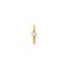 Ear cuff individuellt vit sten guld ur kollektionen Charming Collection i THOMAS SABO:s onlineshop