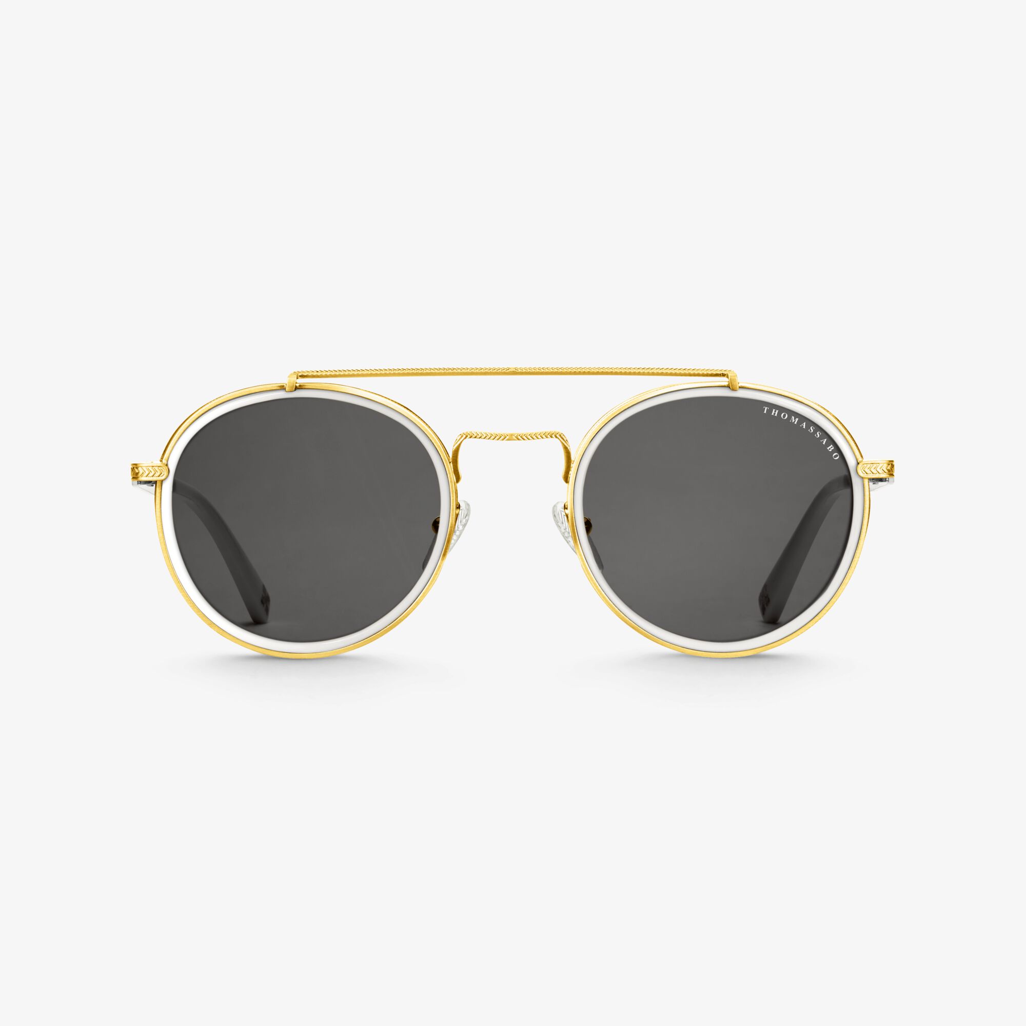 THOMAS SABO Lunettes de soleil Johnny panto 188, Taille: A, pour femme
