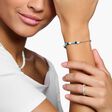 Bracelet Charm avec beads bleu et perles blanches argent de la collection Charm Club dans la boutique en ligne de THOMAS SABO