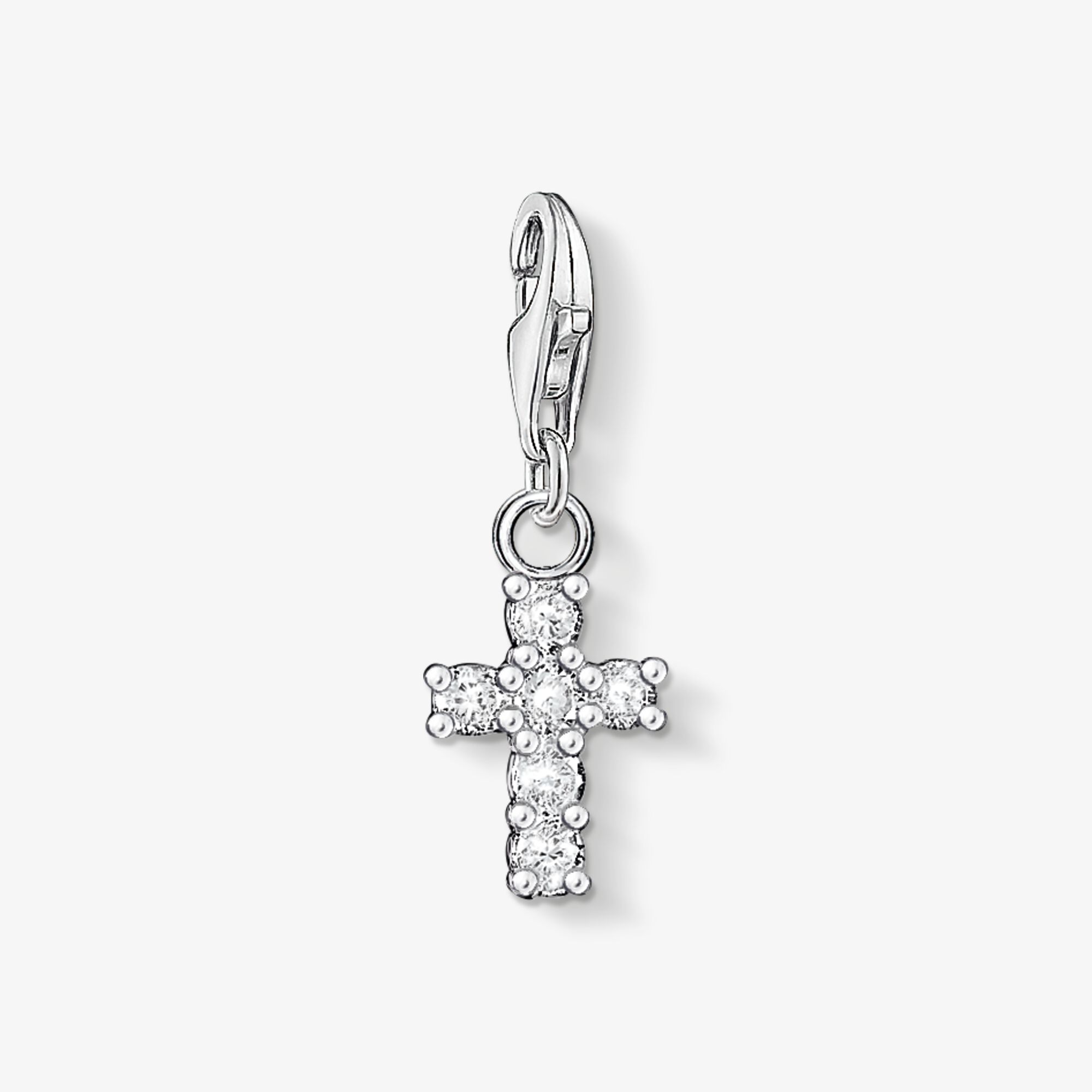 THOMAS SABO Charm-Anhänger Kreuz, Sterlingsilber, Größe: one size, Damen