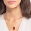 Necklace orange stone from the  collection in the THOMAS SABO online store