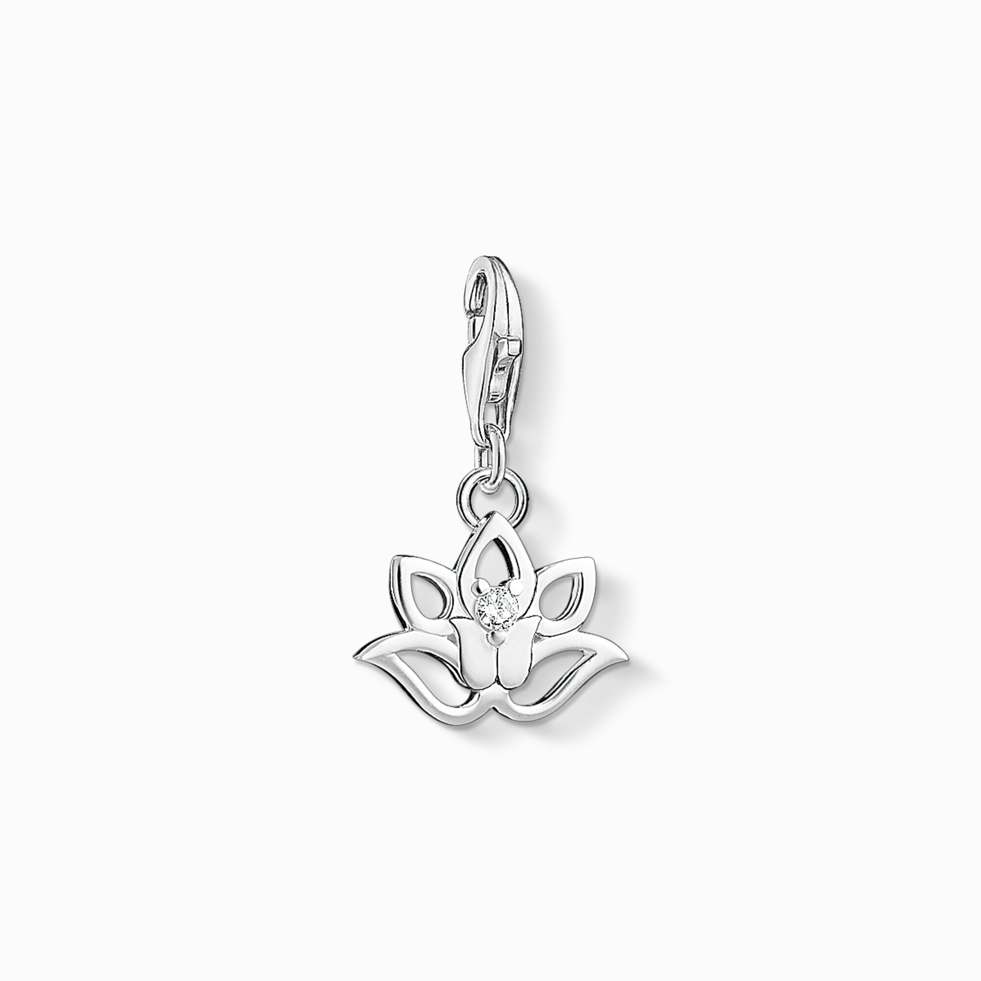 pendentif Charm fleur de lotus de la collection Charm Club dans la boutique en ligne de THOMAS SABO