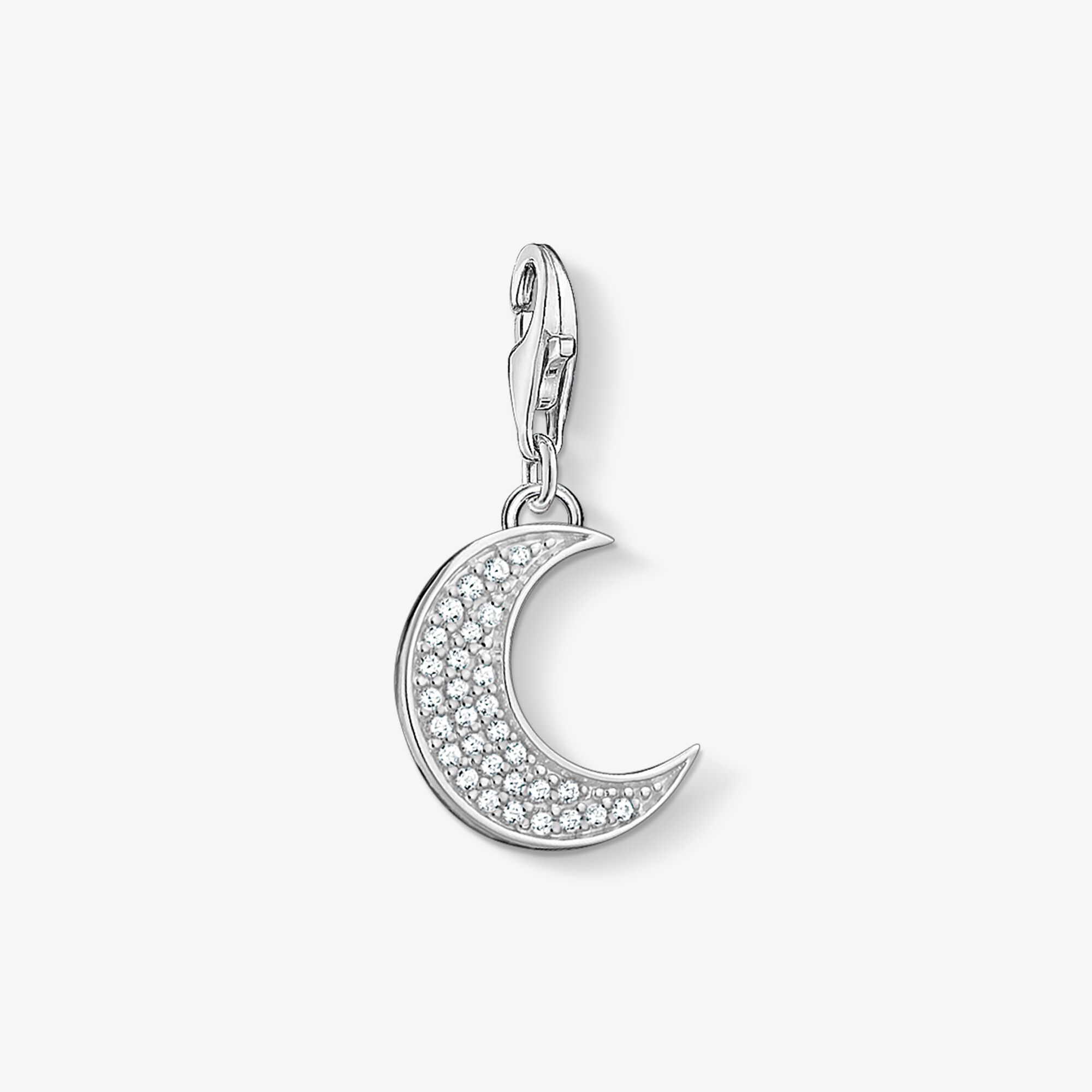 THOMAS SABO Charm-Anhänger Schutzmond, Sterlingsilber, Größe: one size, Damen
