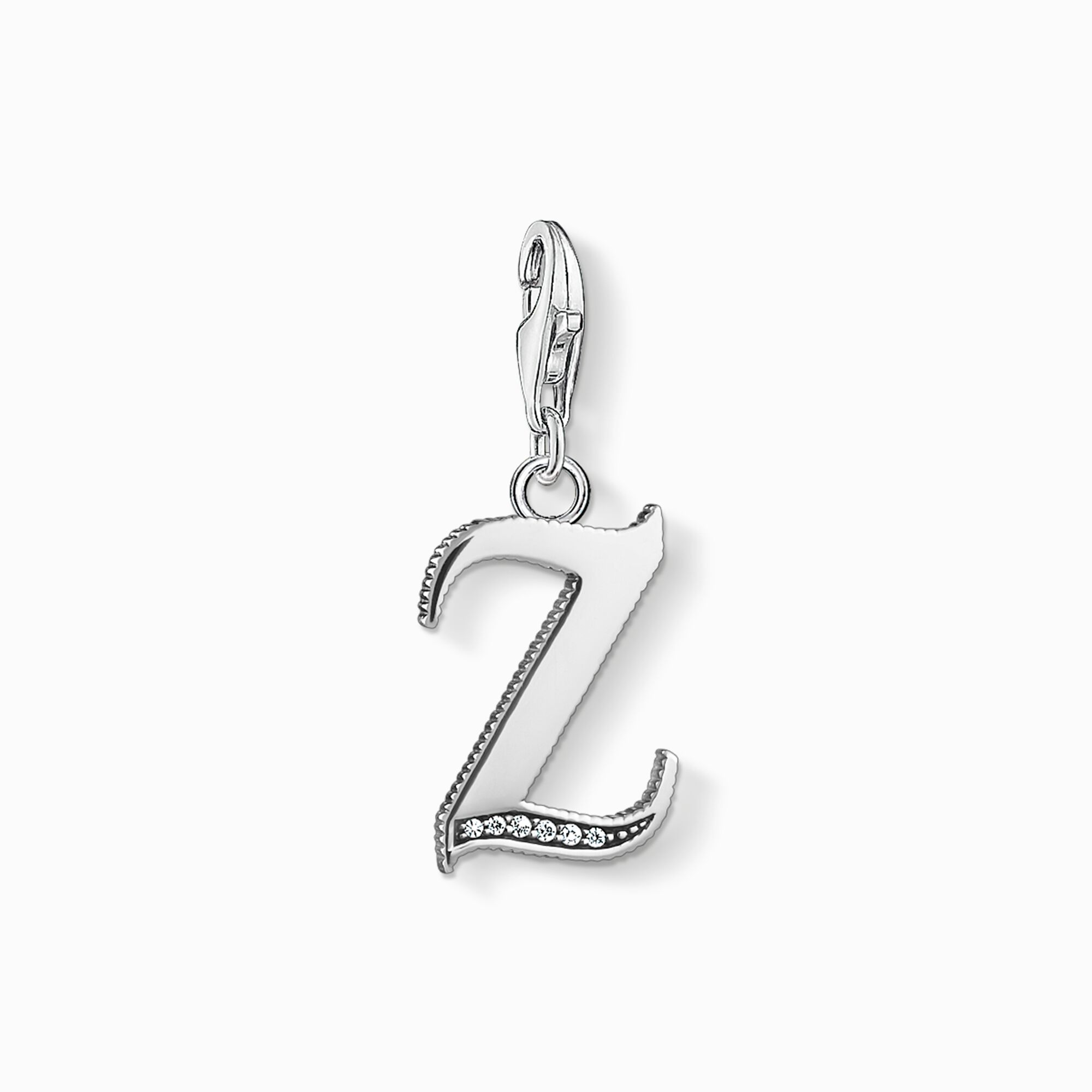 Charm pendant letter Z silver from the Charm Club collection in the THOMAS SABO online store