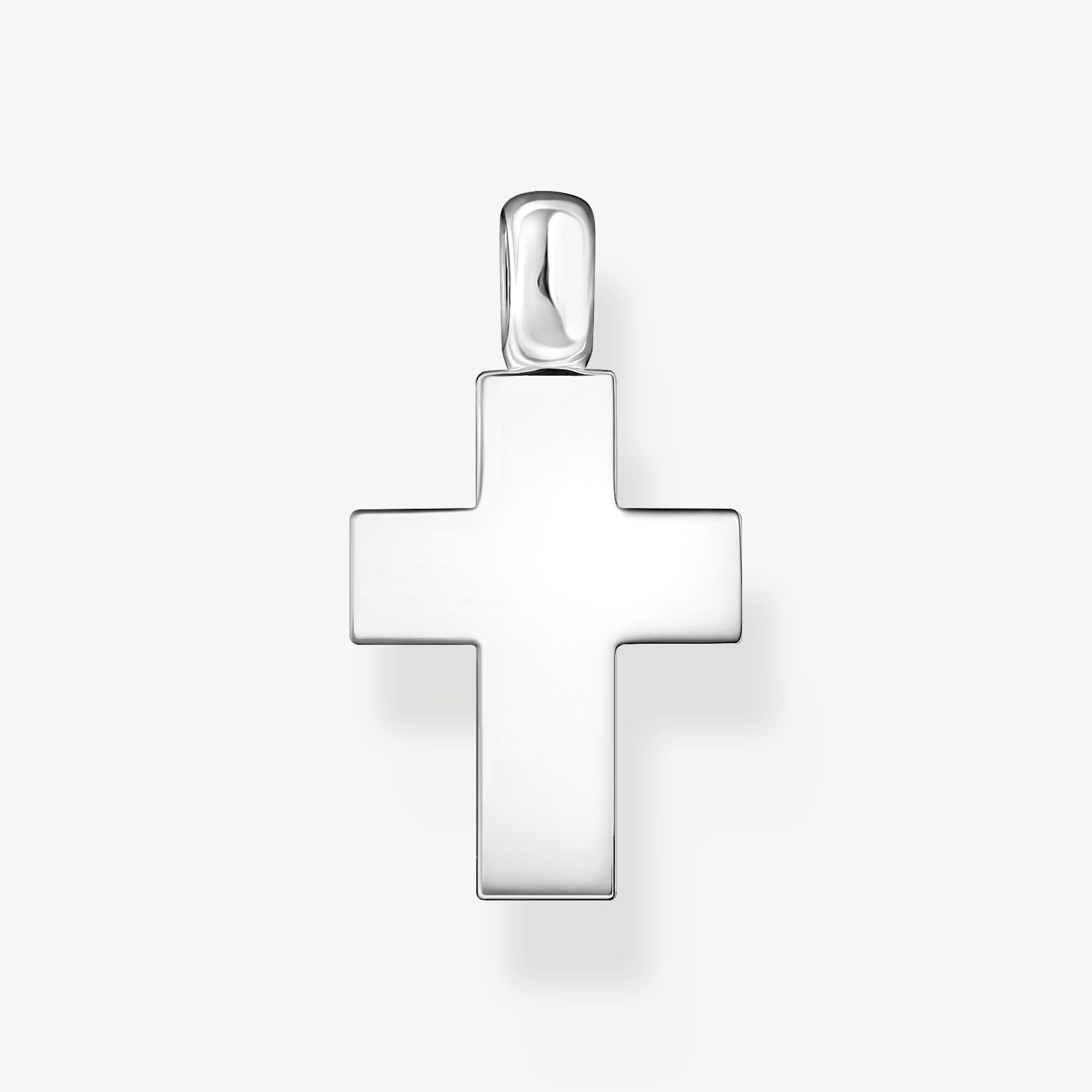 THOMAS SABO Pendentif croix en argent, Argent sterling, Taille: one size, Unisex