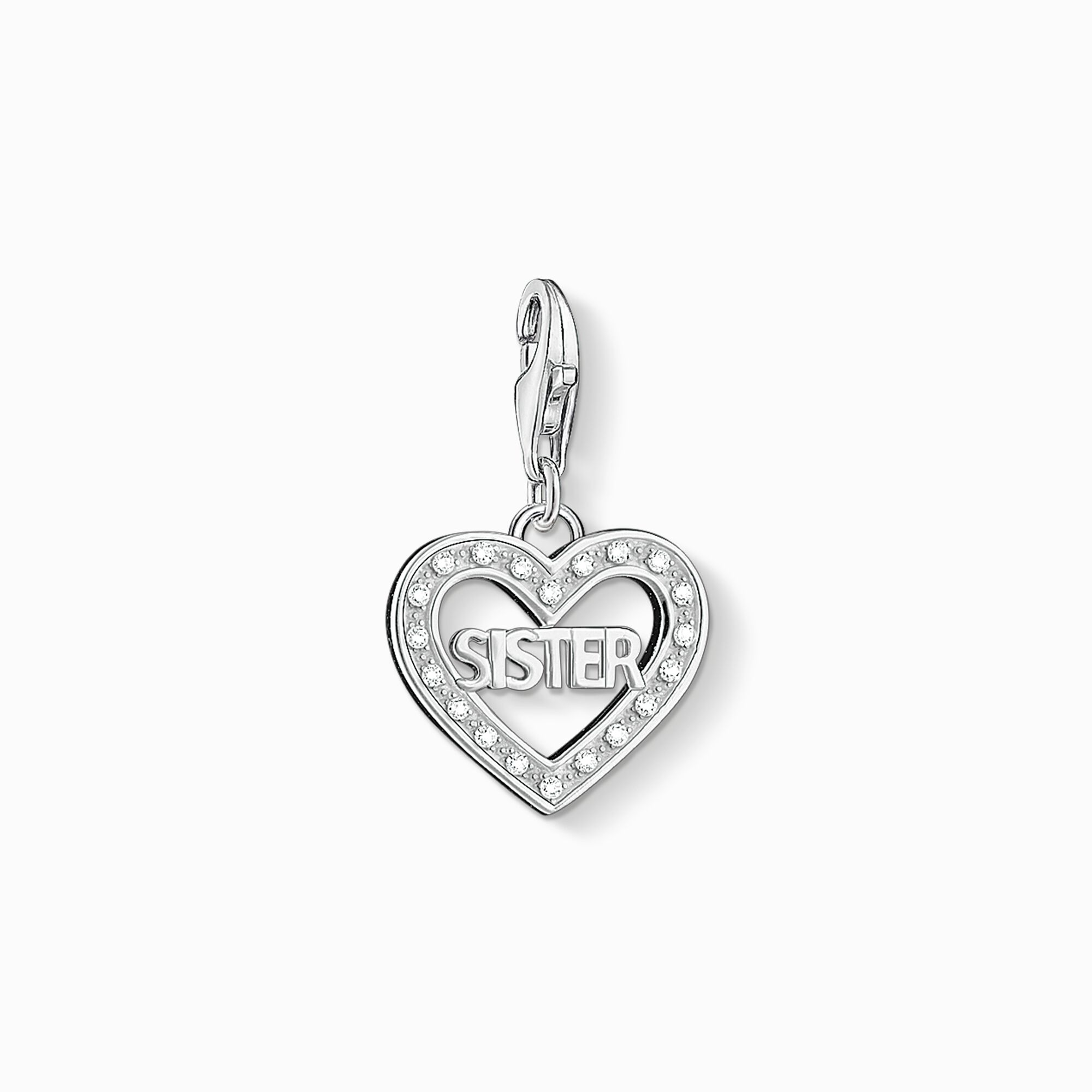 Charm pendant SISTER from the Charm Club collection in the THOMAS SABO online store