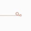 Charm necklace rose gold Thickness 1.00 mm &#40;0.04 Inch&#41; from the Charm Club collection in the THOMAS SABO online store