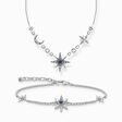 Set de joya Royalty luna y estrellas plata de la colección  en la tienda online de THOMAS SABO