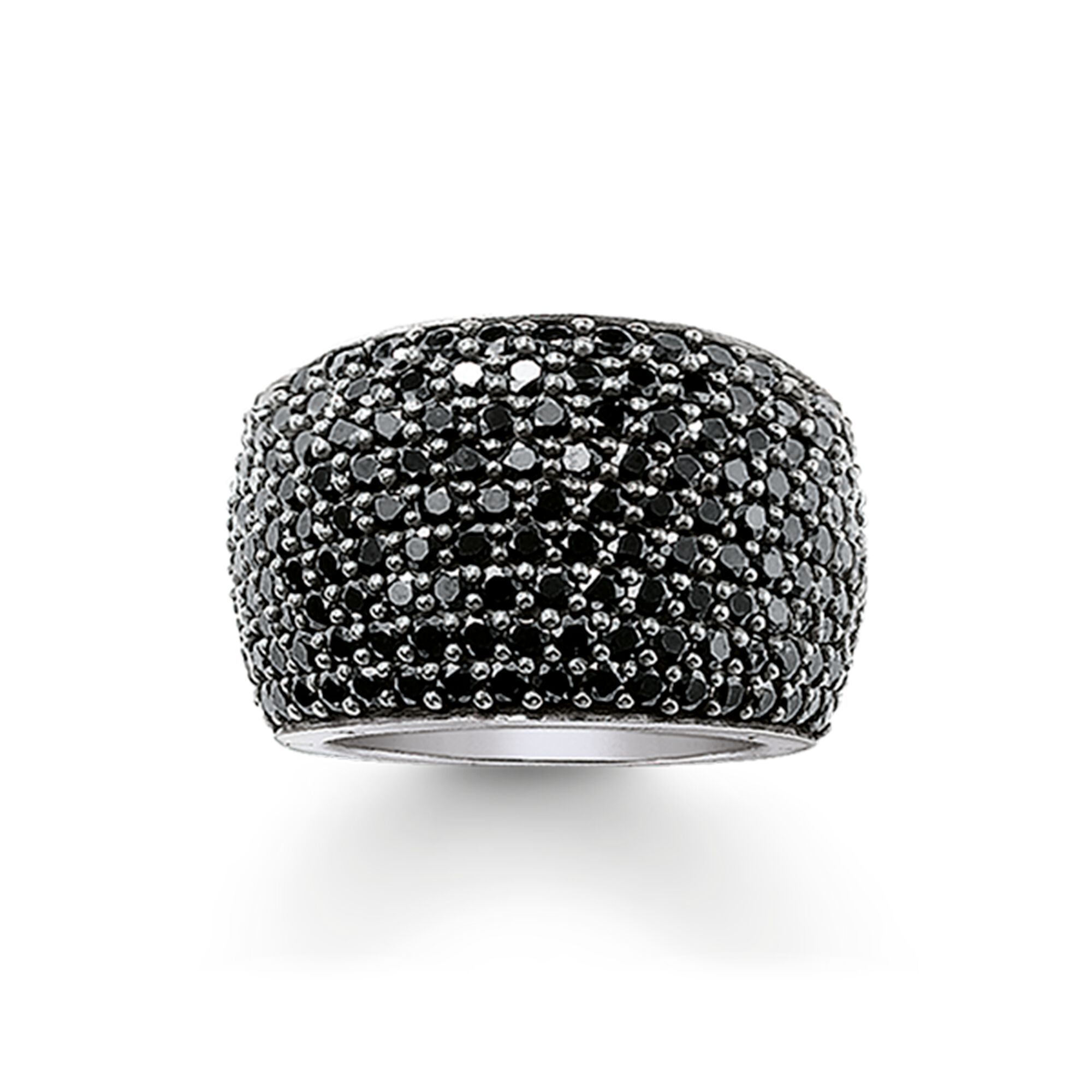 Ring Eternity Black Pave Tr1872 051 11 2 Thomas Sabo