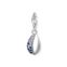 Charm pendant shell with blue stones silver from the  collection in the THOMAS SABO online store