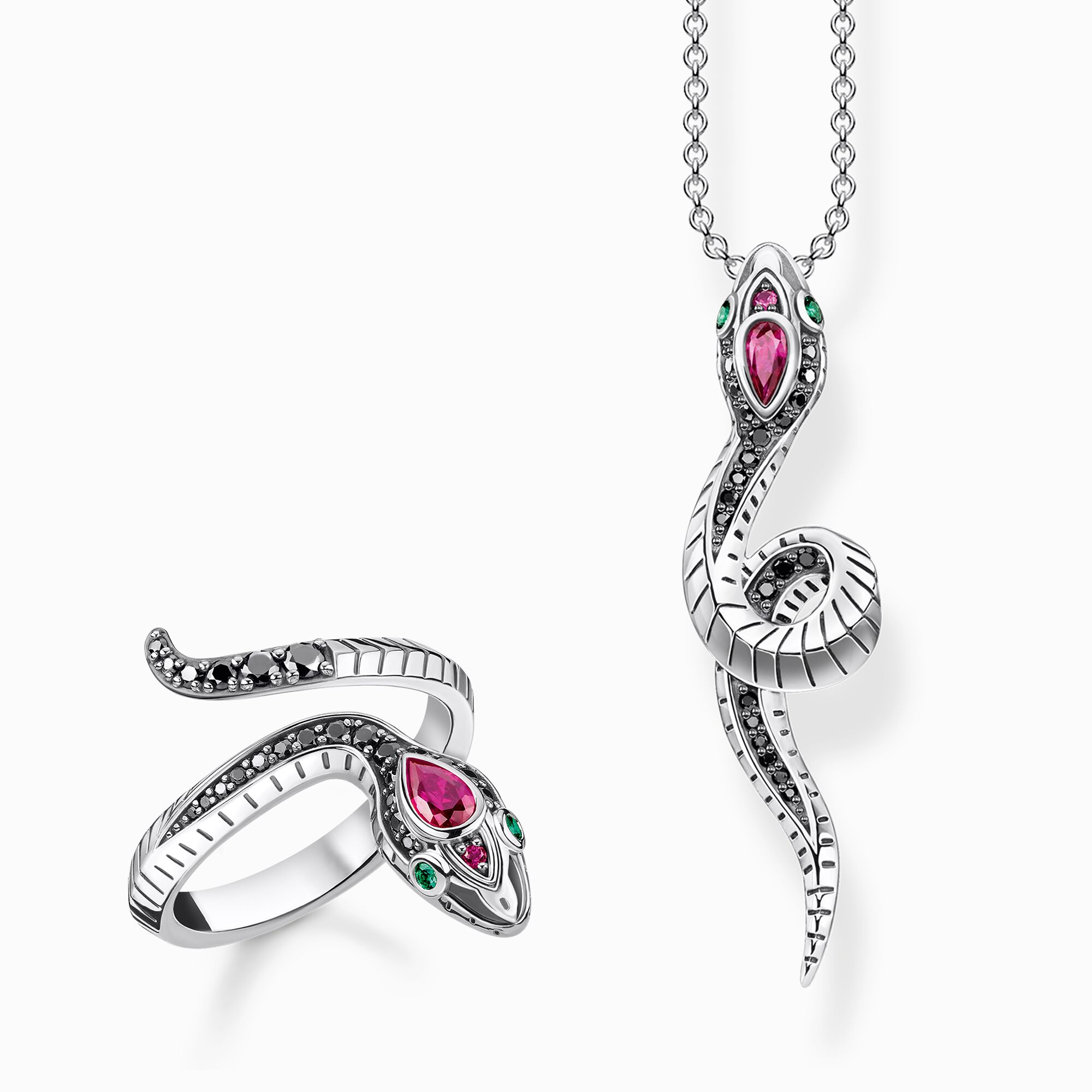 Set de joya serpiente plata de la colección  en la tienda online de THOMAS SABO
