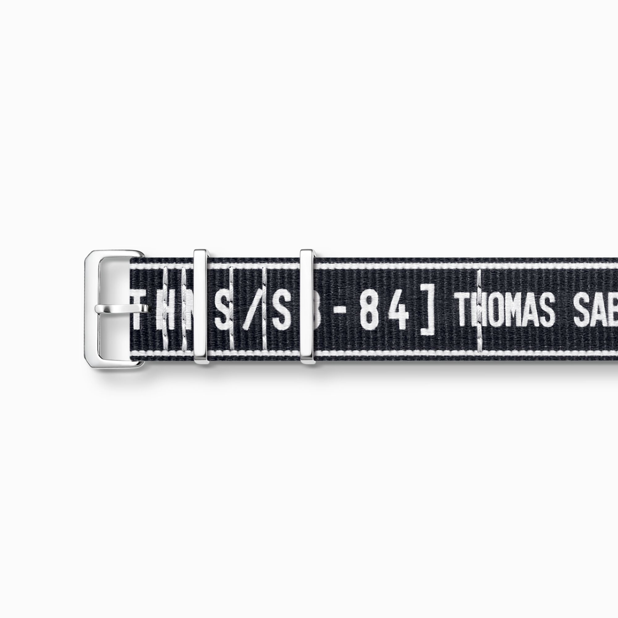 Uhrenarmband Code TS Nato Urban schwarz aus der  Kollektion im Online Shop von THOMAS SABO