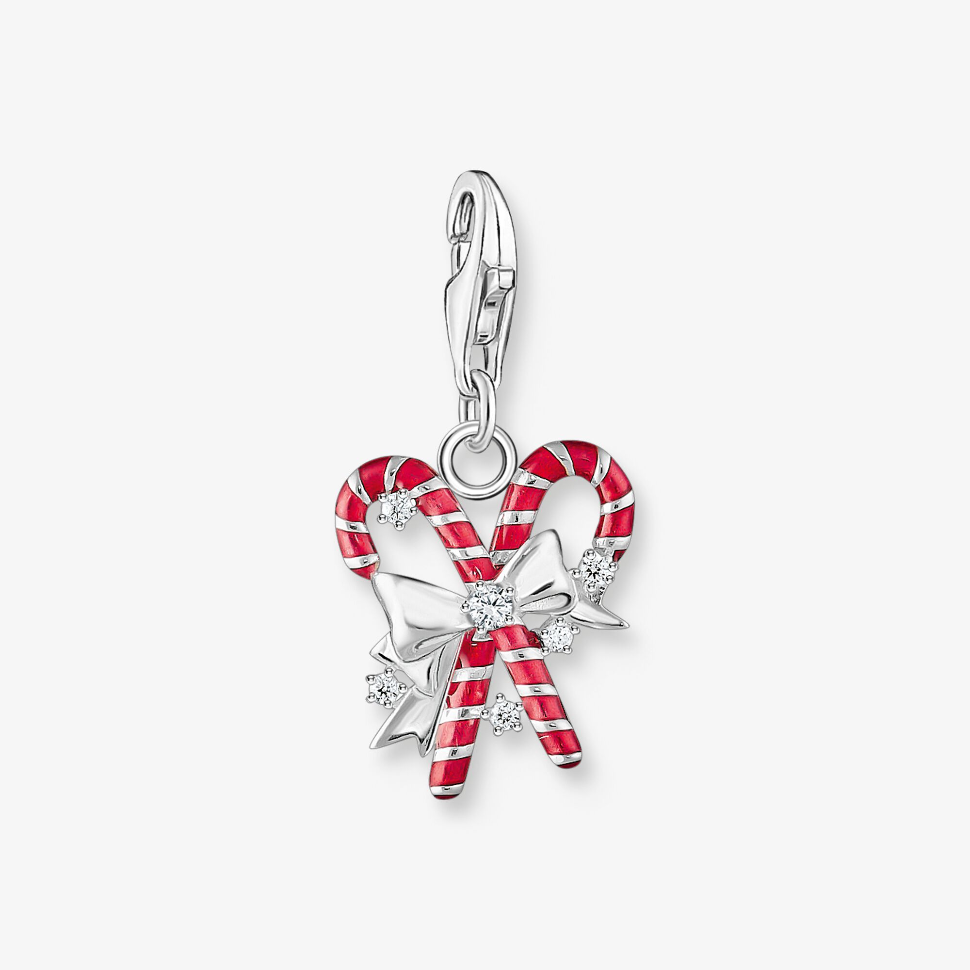 THOMAS SABO Pendentif Charm canne à sucre argent Argent sterling, Taille: one size, pour femme