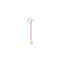 Single ear pendant star gold from the Charming Collection collection in the THOMAS SABO online store
