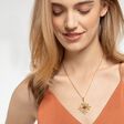 Colgante amuleto caleidoscopio mariposa oro de la colección  en la tienda online de THOMAS SABO