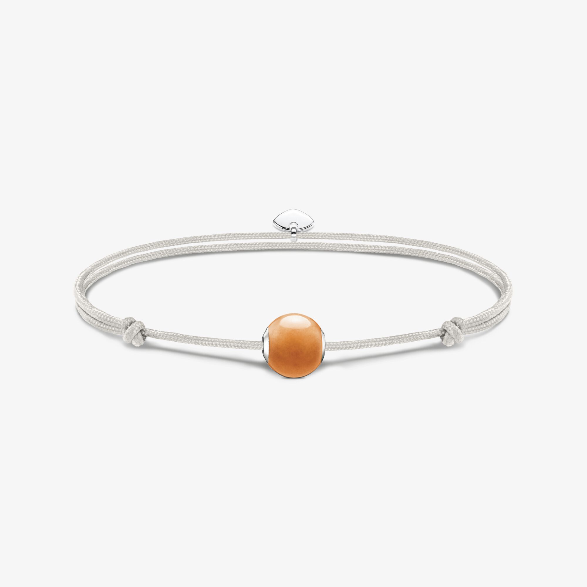 THOMAS SABO Bracelet Karma Secret avec rouge bead en aventurine, Argent sterling, Taille: 22 cm, femme