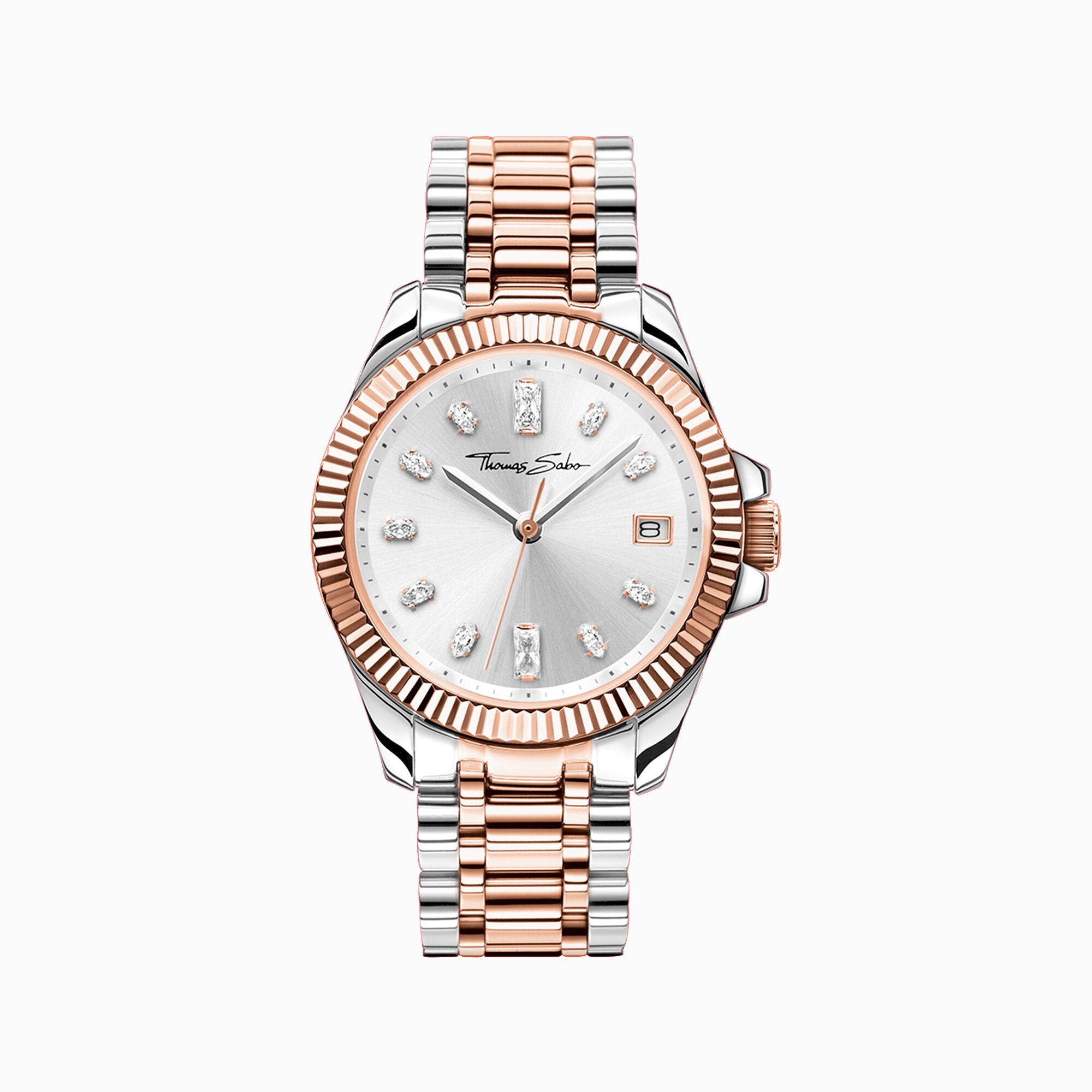 Reloj para se&ntilde;ora bicolor color oro rosado color plata de la colección  en la tienda online de THOMAS SABO