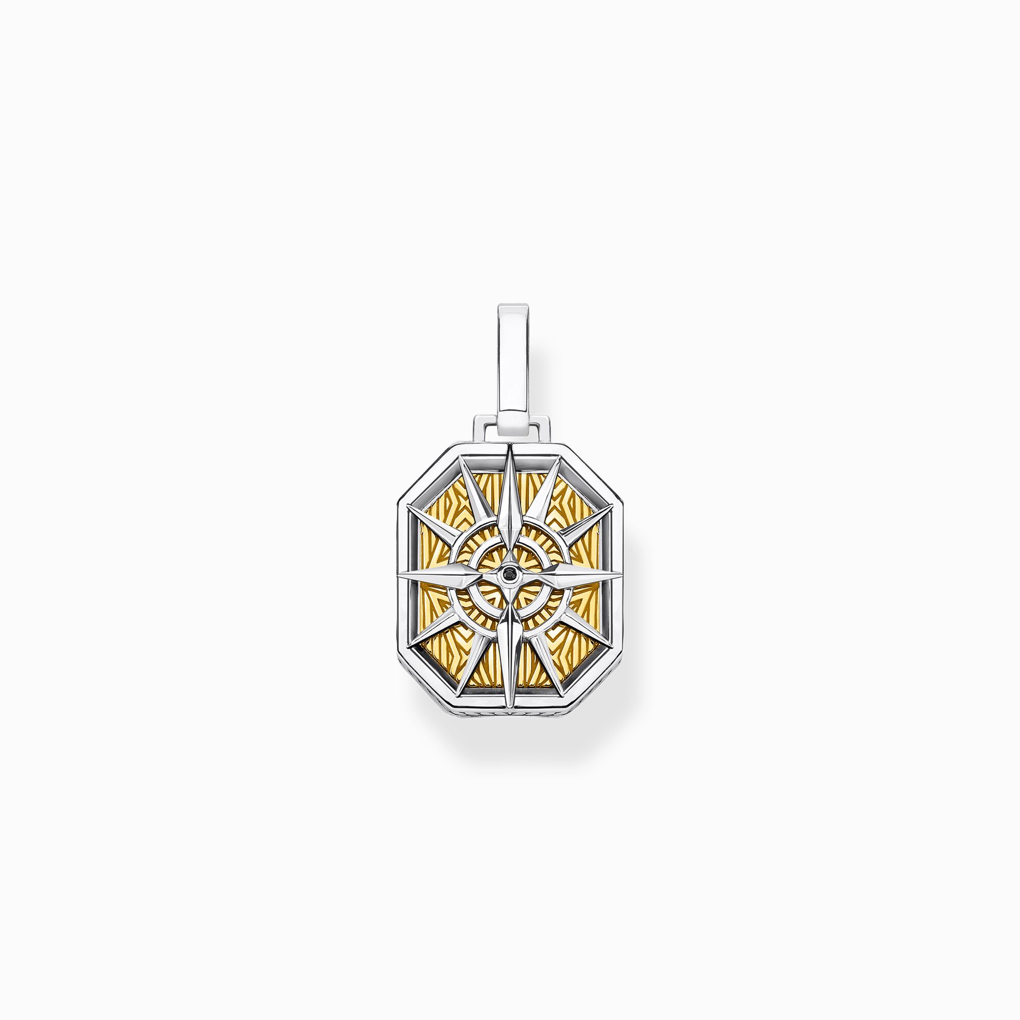Pendant compass gold from the  collection in the THOMAS SABO online store
