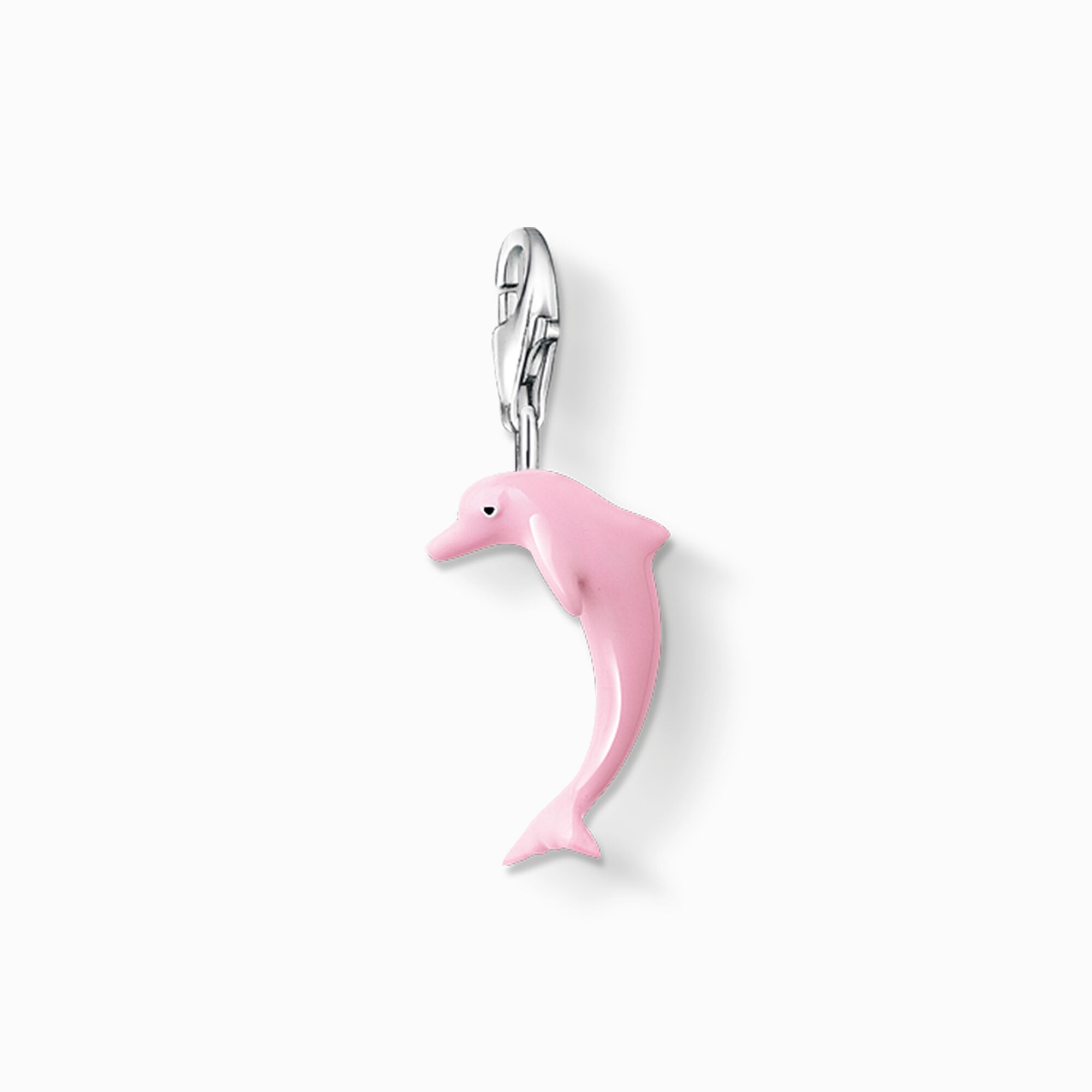 Charm pendant pink dolphin from the Charm Club collection in the THOMAS SABO online store