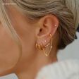 Jewellery set ear candy gold from the  collection in the THOMAS SABO online store