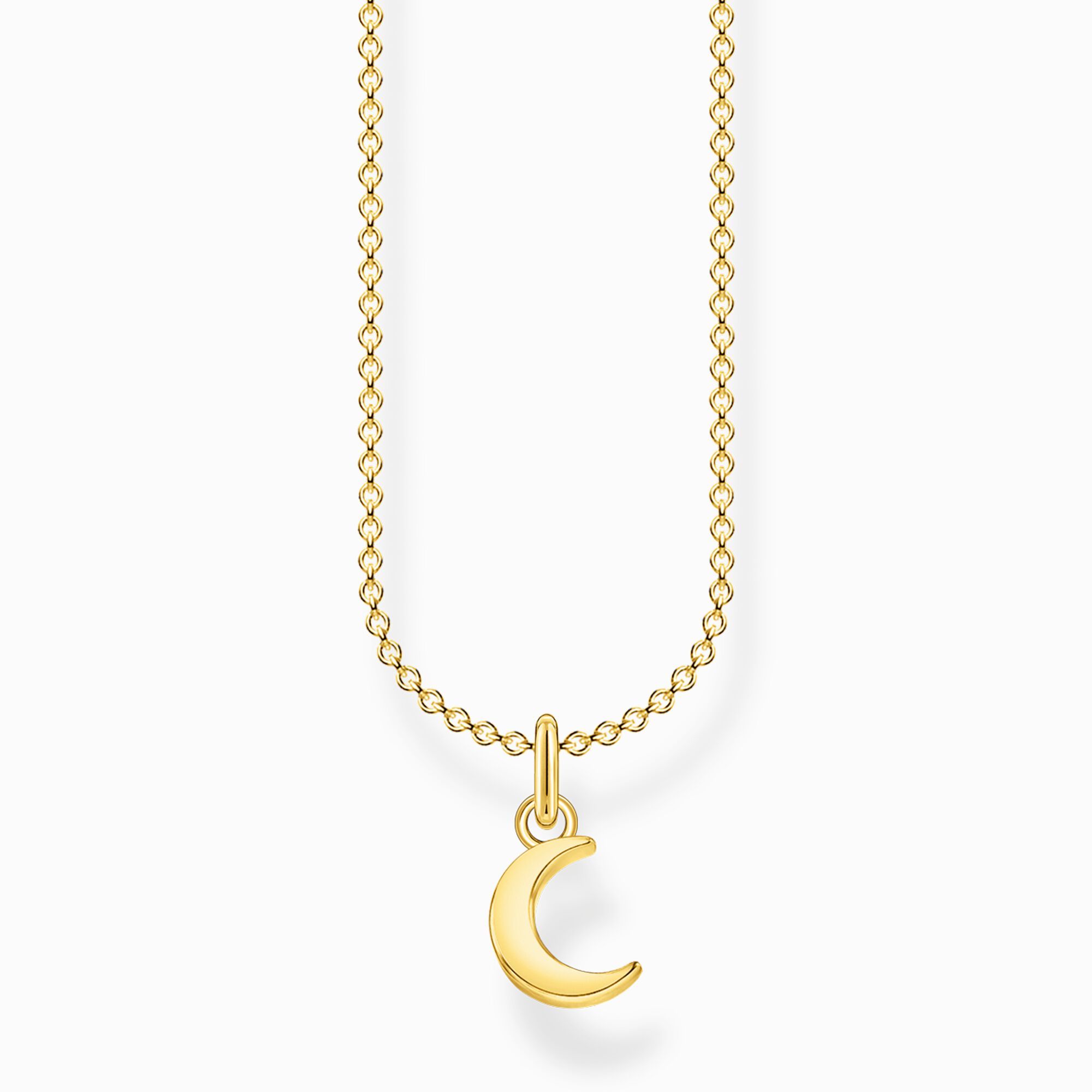 Minimalist crescent moon necklace – THOMAS SABO