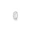 Cr&eacute;ole unique pierres blanches argent de la collection Charming Collection dans la boutique en ligne de THOMAS SABO