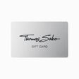 Gift card from the  collection in the THOMAS SABO online store