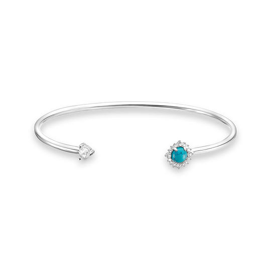 Bangle turquoise stone from the Charming Collection collection in the THOMAS SABO online store