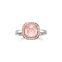 Solitaire ring pink from the  collection in the THOMAS SABO online store