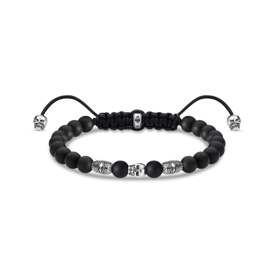 bracelet black skull from the  collection in the THOMAS SABO online store
