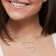 Necklace with symbols gold from the Charming Collection collection in the THOMAS SABO online store