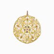 Pendant amulet kaleidoscope dragonfly gold from the  collection in the THOMAS SABO online store