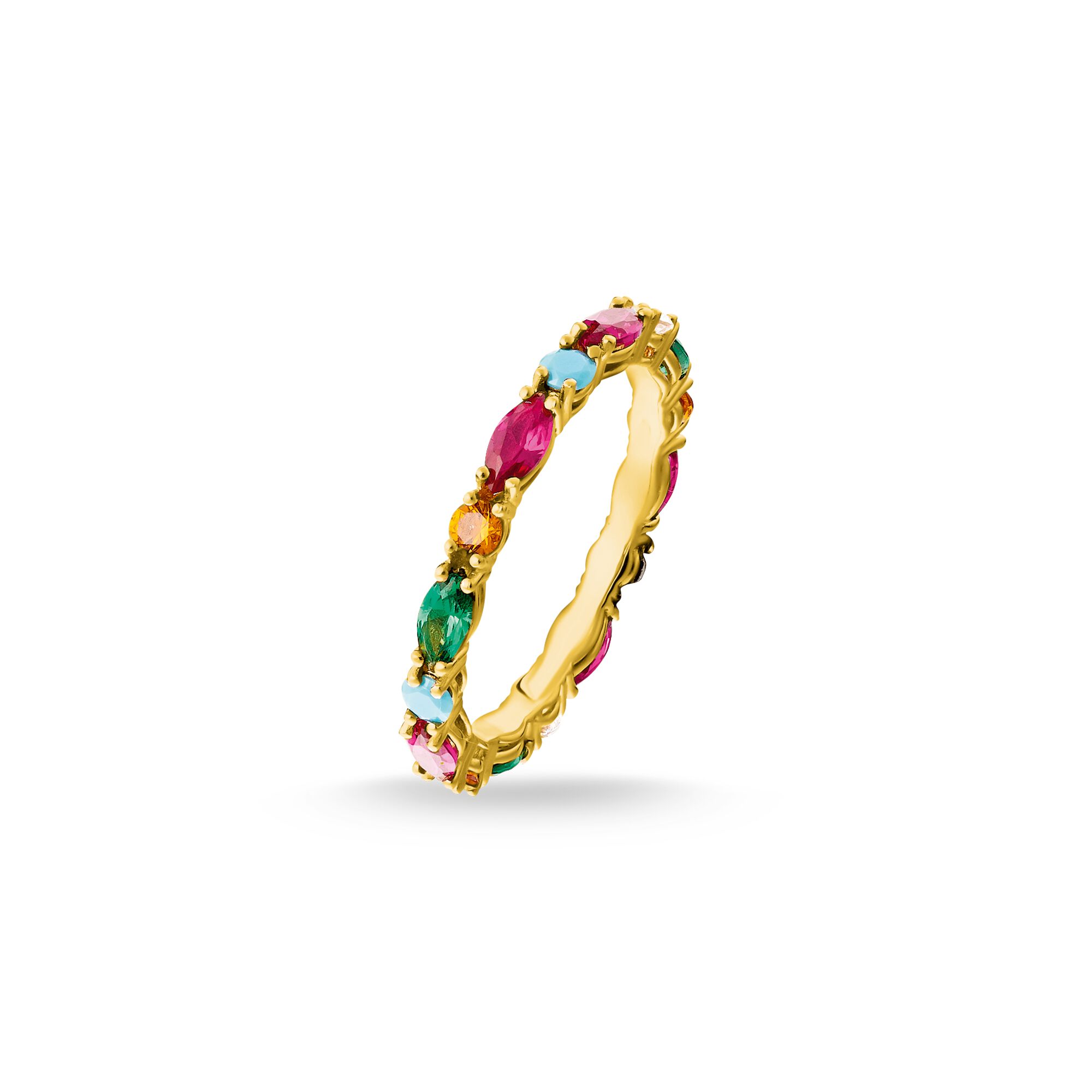 Ring Colourfull Stones Tr2185 488 7 Thomas Sabo