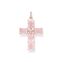 Pendentif croix grandes pierres roses avec &eacute;toile de la collection  dans la boutique en ligne de THOMAS SABO
