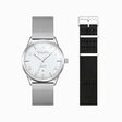 Set Code TS reloj blanco &amp; correa negra de la colección  en la tienda online de THOMAS SABO